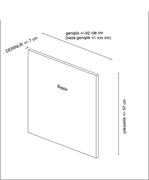 Minar Motya Başlık 120 Lık Açık Gri - Resim 2