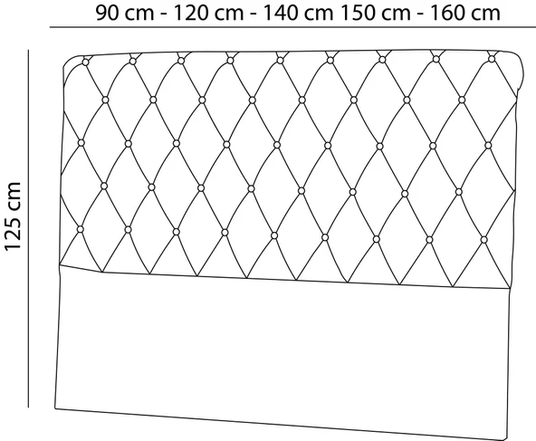Minar Sonata Başlık Gri 150X200 - Resim 2
