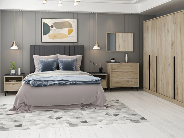 Minar Lara Yatak Odası Set 1 - Senza - Resim 3