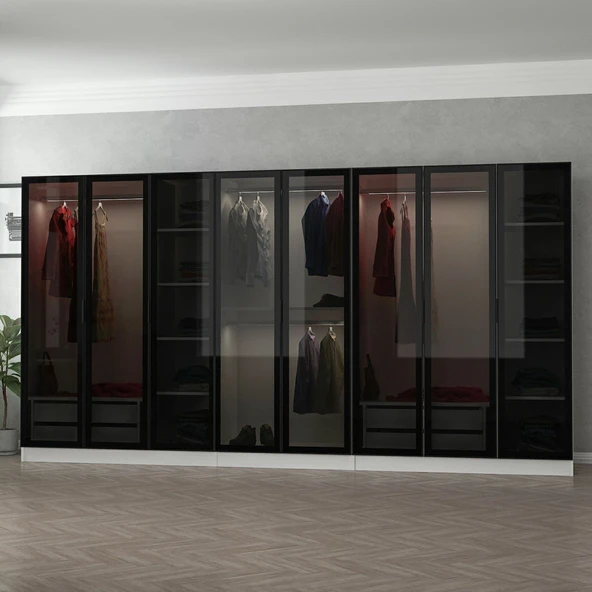 Minar Kale 190 8 Cam Kapaklı 4 Ç Dlp Beyaz Siyah - Resim 3