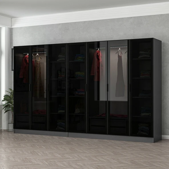 Minar Kale 210 7 Cam Kpk 4 Cek Dlp Antr Siyah ürün görseli 1