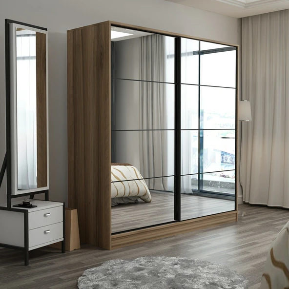 Minar Kale 210 2K Sürg Dlp 180Cm Dore Ayna - Resim 3