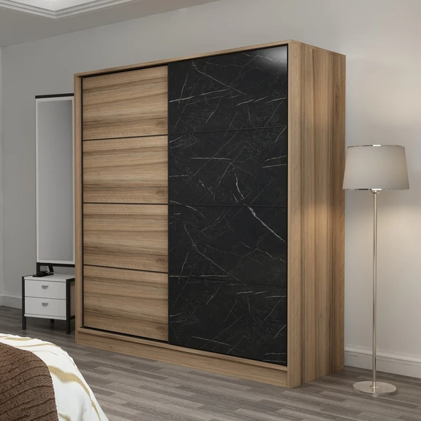 Minar Kale210 2K Sürgülü Dlp 220 Cm Dore Dore Royalmermer - Resim 3