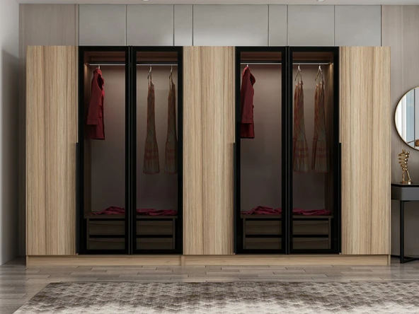 Minar Kale210 7 Kpk 4 Çek Dlp Dore Plus Dore Füme Cam - Resim 2