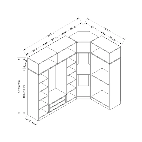 Minar Kale210 7 Kpk 2 Çek Köşe Dlp + Yüklük Byz - Resim 8