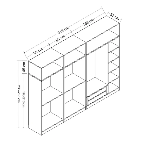 Minar Kale210 7 Kpk 2 Çek Dlp Ve Yüklük Dore Antr - Resim 8