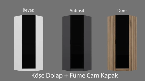 Minar Kale210 1 Füme Cam Kpk Köşe Dlp Dore Füme Cam
