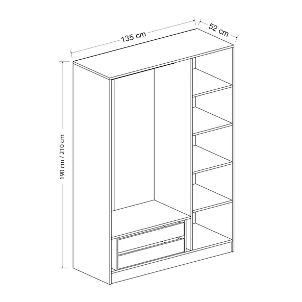 Minar Kale 210Cm 3K 2Ç Dlp Pera - Resim 7