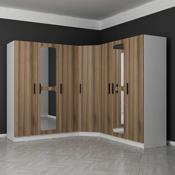 Minar Kale 210Cm 7K 2Ayna 4Ç Köşe Dlp Pera - Resim 3