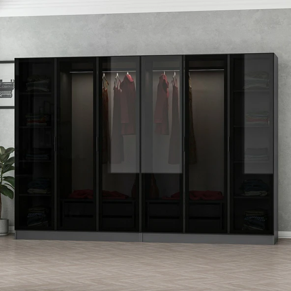 Minar Kale 210 6 Cam Kpk 4 Cek Dlp Antr Siyah - Resim 3