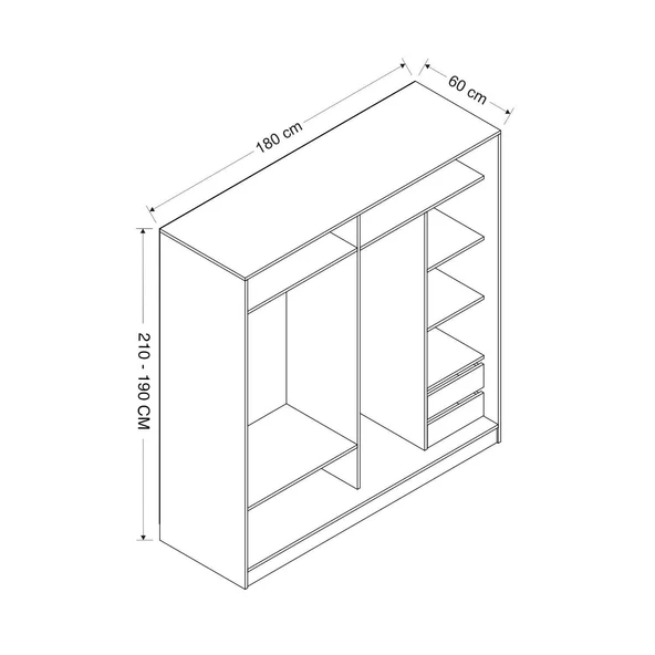 Minar Kale 210 2K Sürg Dlp 180Cm Byz Dore Byz - 5
