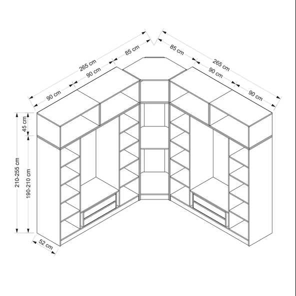 Minar Kale210 9 Kpk 4 Çek Köşe Dlp + Yüklük Byz - Resim 8