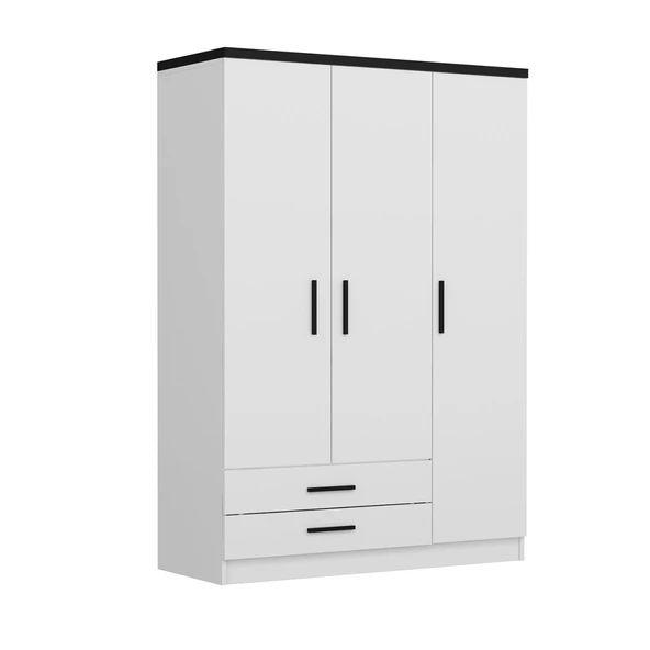 Minar Kale Plus 3K 2Ç Dolap-Beyaz - Resim 5