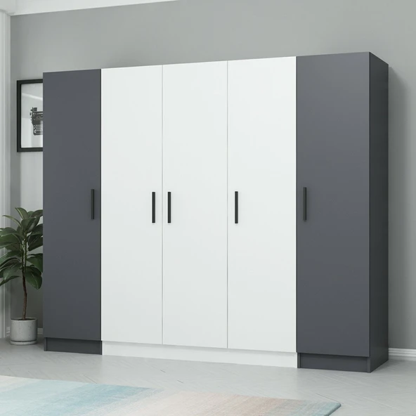 Minar Kale 5 Kpk 2 Çek Dolap-Beyaz Antr - Resim 6