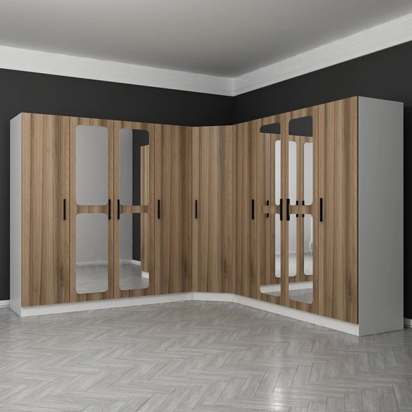 Minar Kale Zincir 9K 4 Aynalı 4Ç Köşe Dlp Pera 4+K+4 - Resim 3