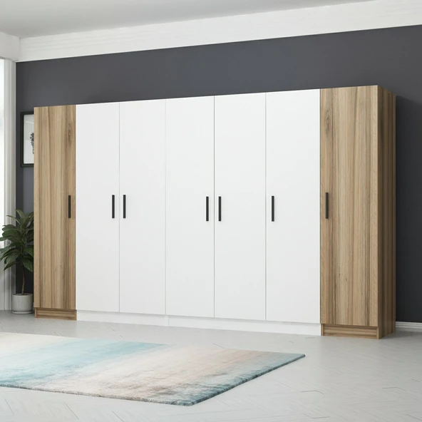 Minar Kale 7 Kpk 2 Çek Dolap-Beyaz Dore ürün görseli