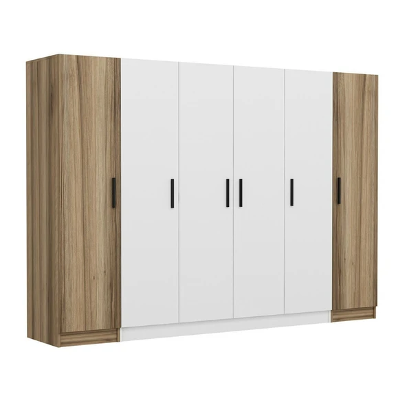 Minar Kale 6 Kpk 2 Çek Dolap-Beyaz Dore - Resim 7