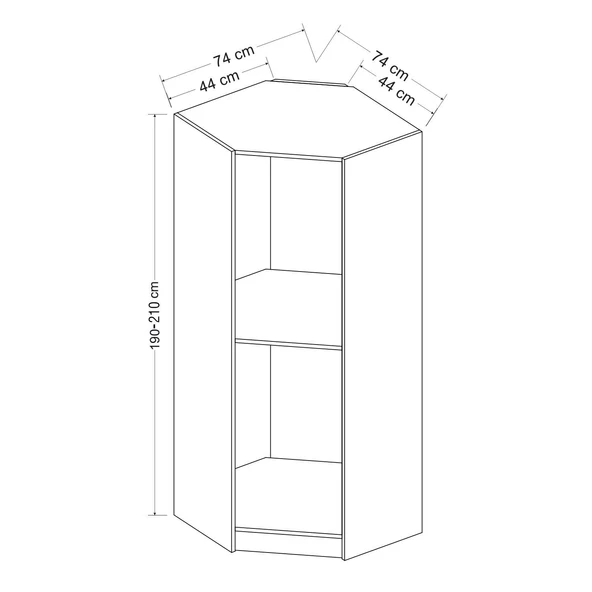 Minar K9001-Kale Köşe Gövde Byz Kpk Dore 190Cm - Resim 8