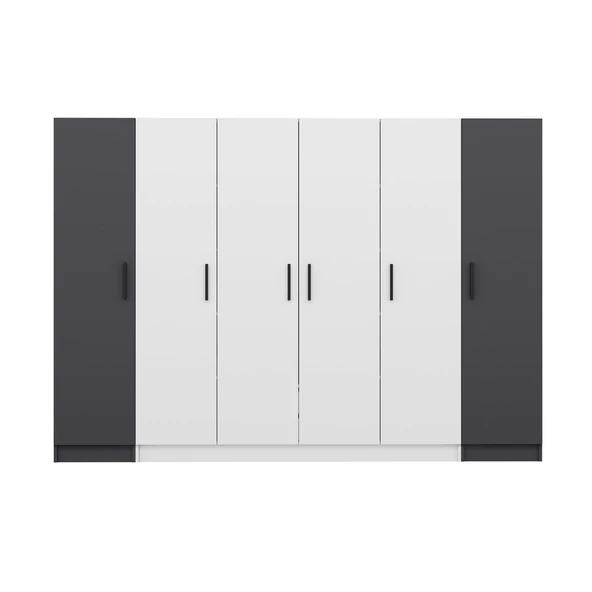 Minar Kale 6 Kpk 2 Çek Dolap-Beyaz Antr - Resim 5