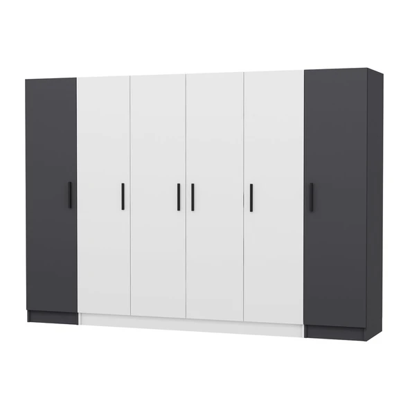 Minar Kale 6 Kpk 2 Çek Dolap-Beyaz Antr - Resim 6