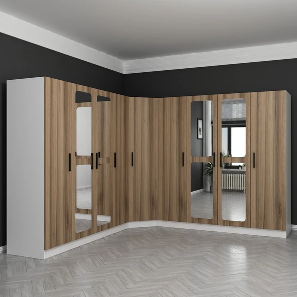 Minar Kale Zincir 9K 4 Aynalı 4Ç Köşe Dlp Pera 4+K+4 - Resim 5