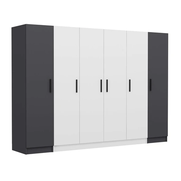 Minar Kale 6 Kpk 2 Çek Dolap-Beyaz Antr - Resim 4