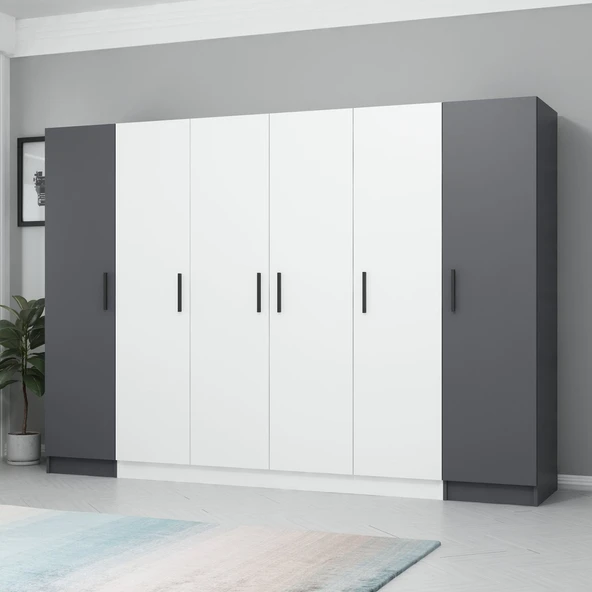 Minar Kale 6 Kpk 2 Çek Dolap-Beyaz Antr - Resim 3