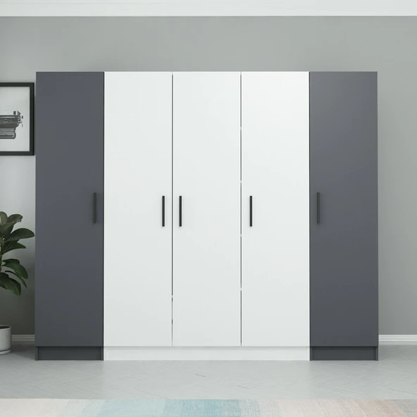 Minar Kale 5 Kpk 2 Çek Dolap-Beyaz Antr - Resim 3