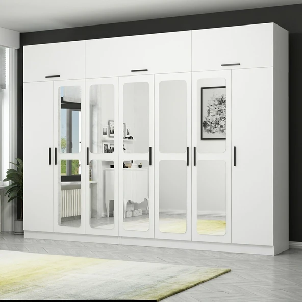 Minar Kale 210Cm 7K 5 Ayna 4Ç Dlp Ve Yüklük Byz - Resim 2