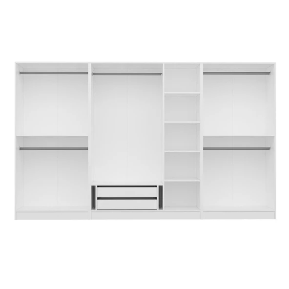 Minar Kale Zincir 7K 2Ç Dolap Pera Ceviz 2+2+3 - Resim 6