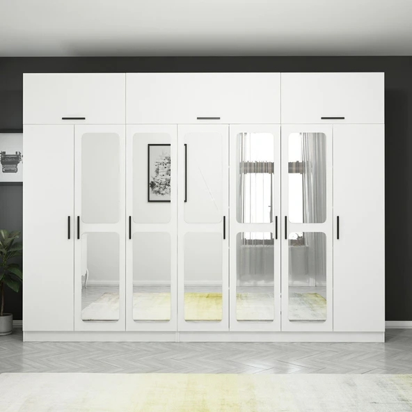 Minar Kale 210Cm 7K 5 Ayna 4Ç Dlp Ve Yüklük Byz ürün görseli