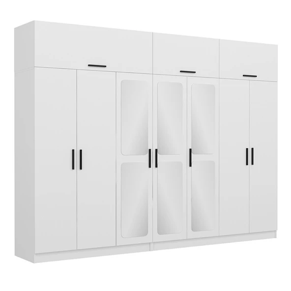 Minar Kale 210Cm 7K 3 Ayna 4Ç Dlp Ve Yüklük Byz - Resim 3