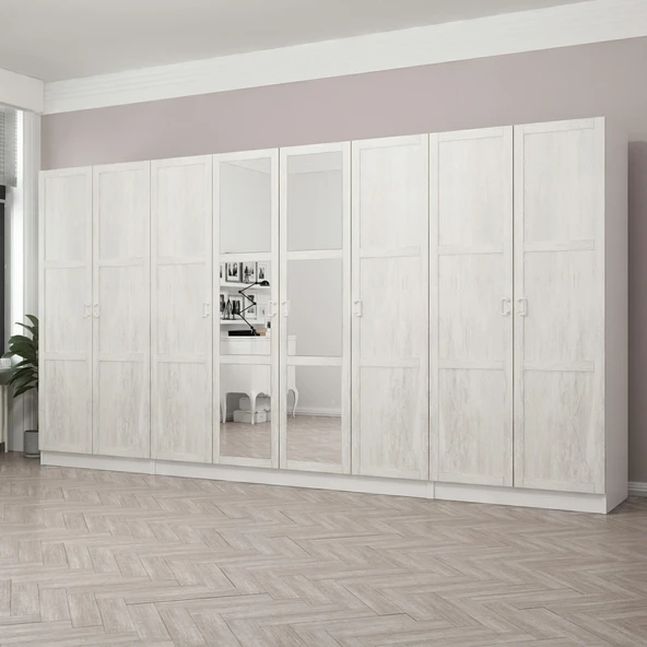 Minar Kale 210Cm 8 Prfl.Kpk.2Ç 2 Ayna.Dlp-Nstlj - Resim 3