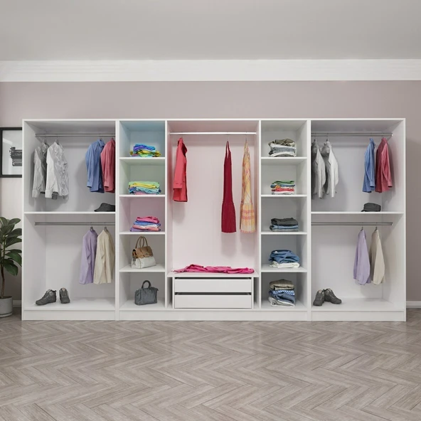 Minar Kale 210Cm 8 Prfl.Kpk.2Ç 2 Ayna.Dlp-Nstlj - Resim 4