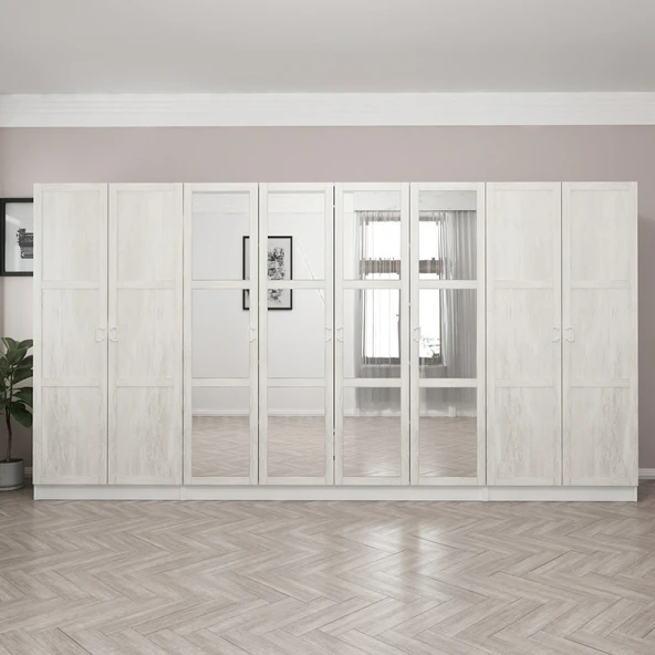 Minar Kale 210Cm 8 Prfl.Kpk.2Ç 4 Ayna.Dlp-Nstlj ürün görseli