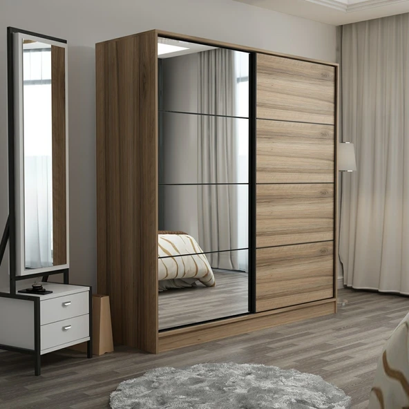 Minar Kale 2K Sürg.Dlp 180Cm Dore Aynalı Dore - Resim 3