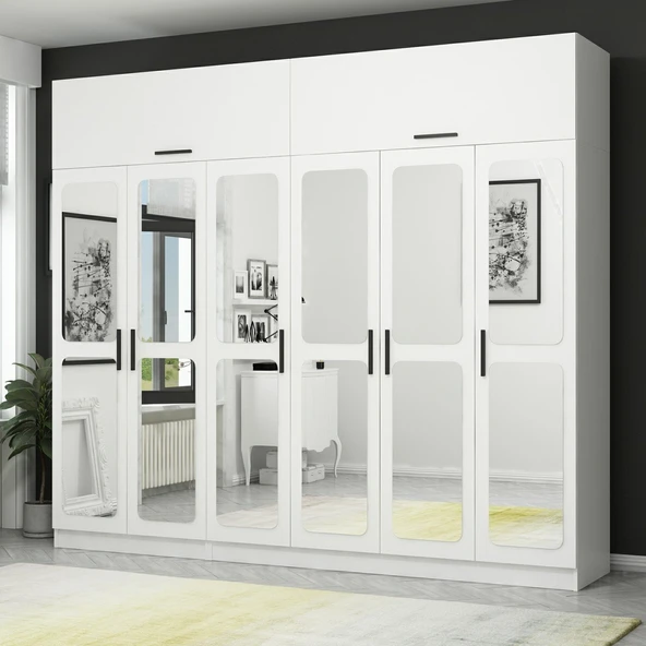 Minar Kale 210Cm 6K 6 Ayna 2Ç Dlp Ve Yüklük Byz - Resim 2