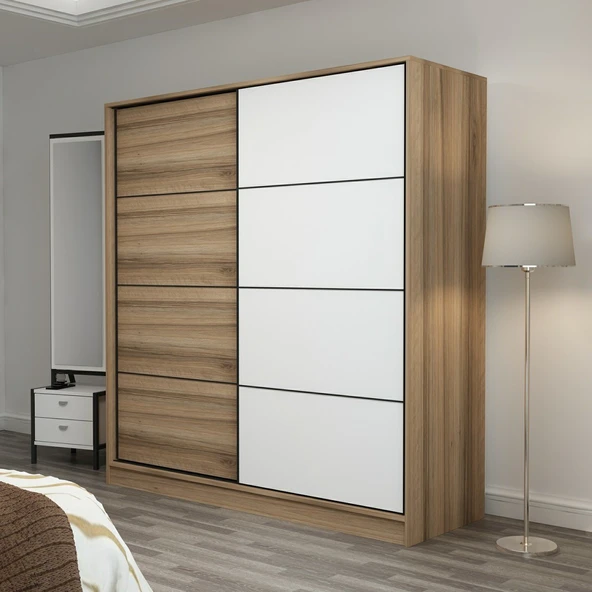 Minar Kale 2K Sürg.Dlp 180Cm Dore Dore Beyaz - Resim 3