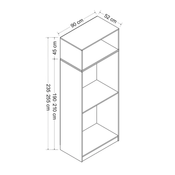 Minar Kale 210Cm 2K 2 Ayna Dlp Ve Yüklük Byz - Resim 8
