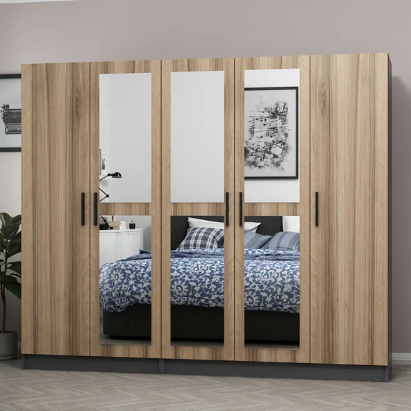 Minar Kale 190Cm 5K 3Ayna 2Cek Dlp Antr Dore - Resim 3