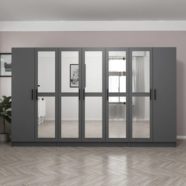 Minar Kale 210Cm 7K 5Ayna 2Cek Dlp Antr-Antr - Resim 2