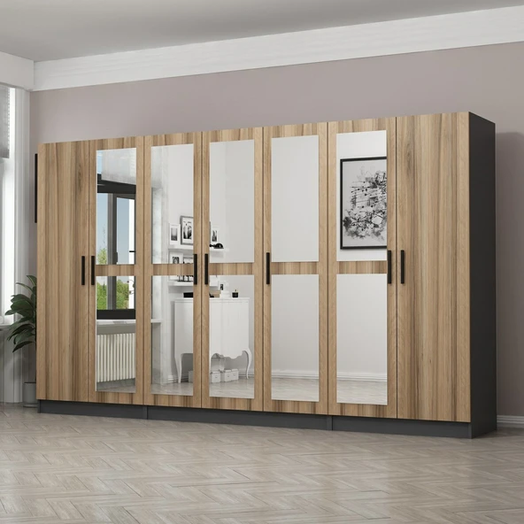 Minar Kale 190Cm 7K 5Ayna 2Cek Dlp Antr Dore ürün görseli 1