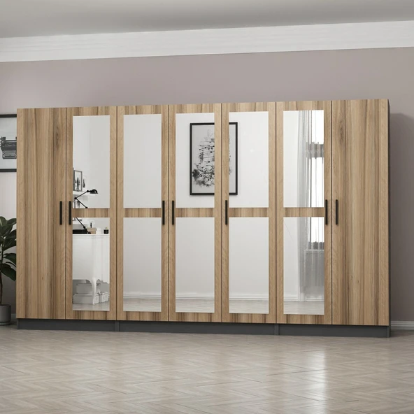 Minar Kale 190Cm 7K 5Ayna 2Cek Dlp Antr Dore - Resim 3