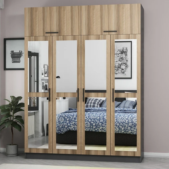 Minar Kale 210 4 Kpk 4 Ayna 2 Ç Dlp Ve Yüklük Antr Dore - Resim 3