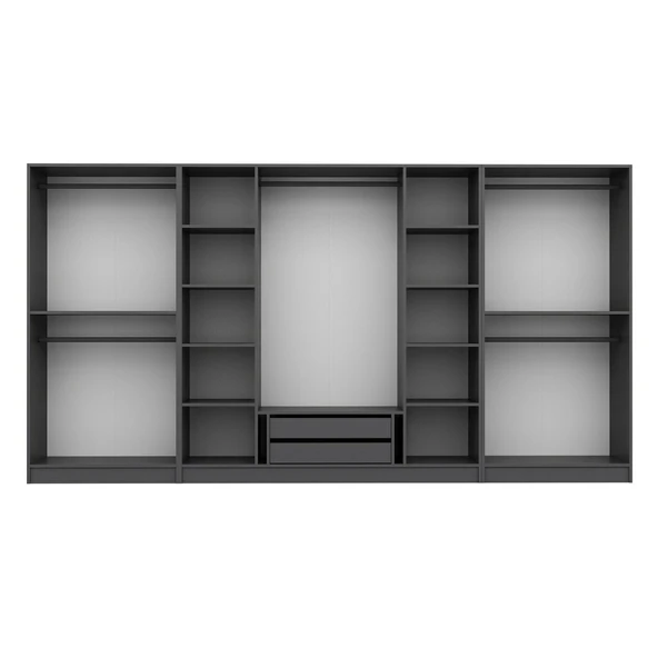 Minar Kale 190Cm 8 Bolme 2 Cek Gıyınme Dlp Antr - Resim 5