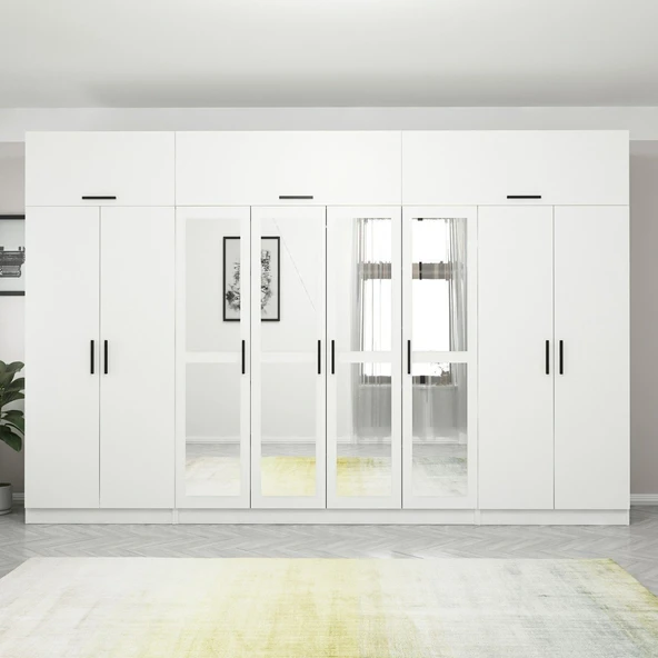 Minar Kale 210Cm 8K 4 Ayna 2Ç Dlp Ve Yüklük Byz - Resim 2