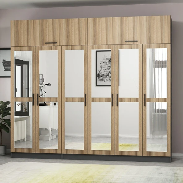 Minar Kale 190 6 Kpk 6 Ayna 2 Ç Dlp Ve Yüklük Antr Dore - Resim 3