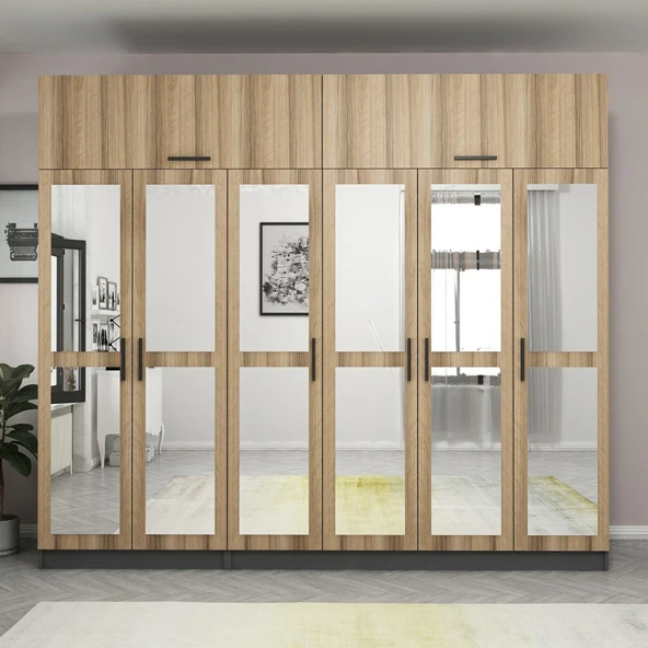 Minar Kale 190 6 Kpk 6 Ayna 2 Ç Dlp Ve Yüklük Antr Dore - Resim 2