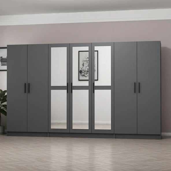 Minar Kale 190Cm 7K 3Ayna 2Cek Dlp Antr-Antr - Resim 3