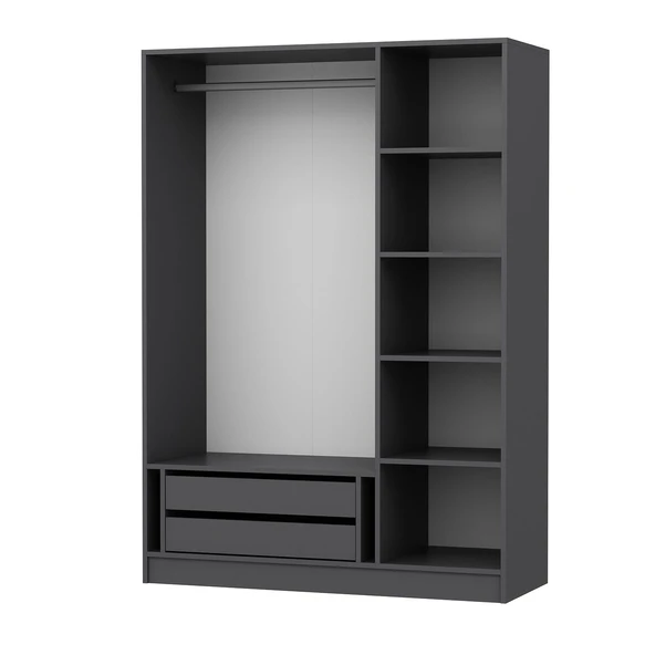 Minar Kale 210Cm 3 Bolme 2 Cek Gıyınme Dlp Antr - Resim 3